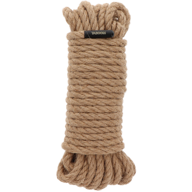 TABOOM Corde de bondage Taboom 10M - 7mm Chanvre